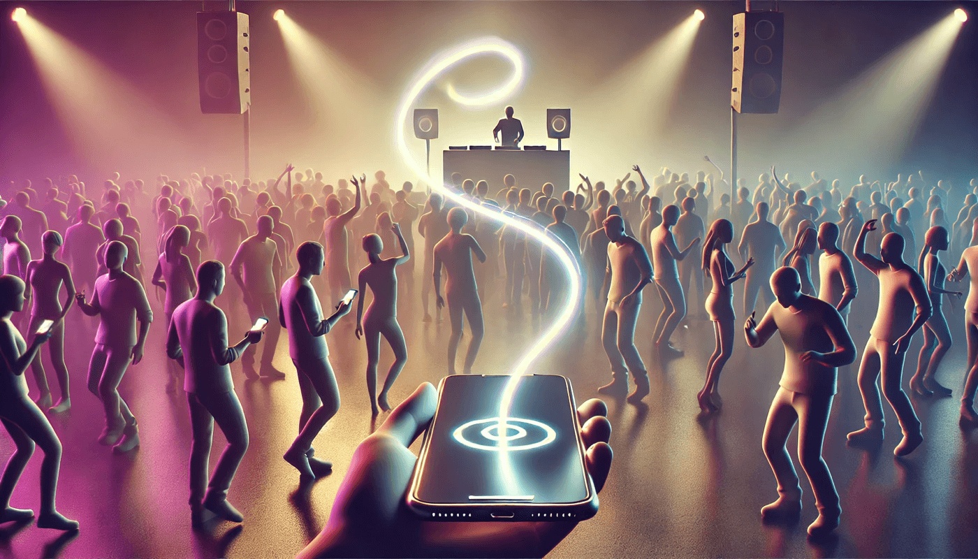 Real-time voting on Songvote during a live event